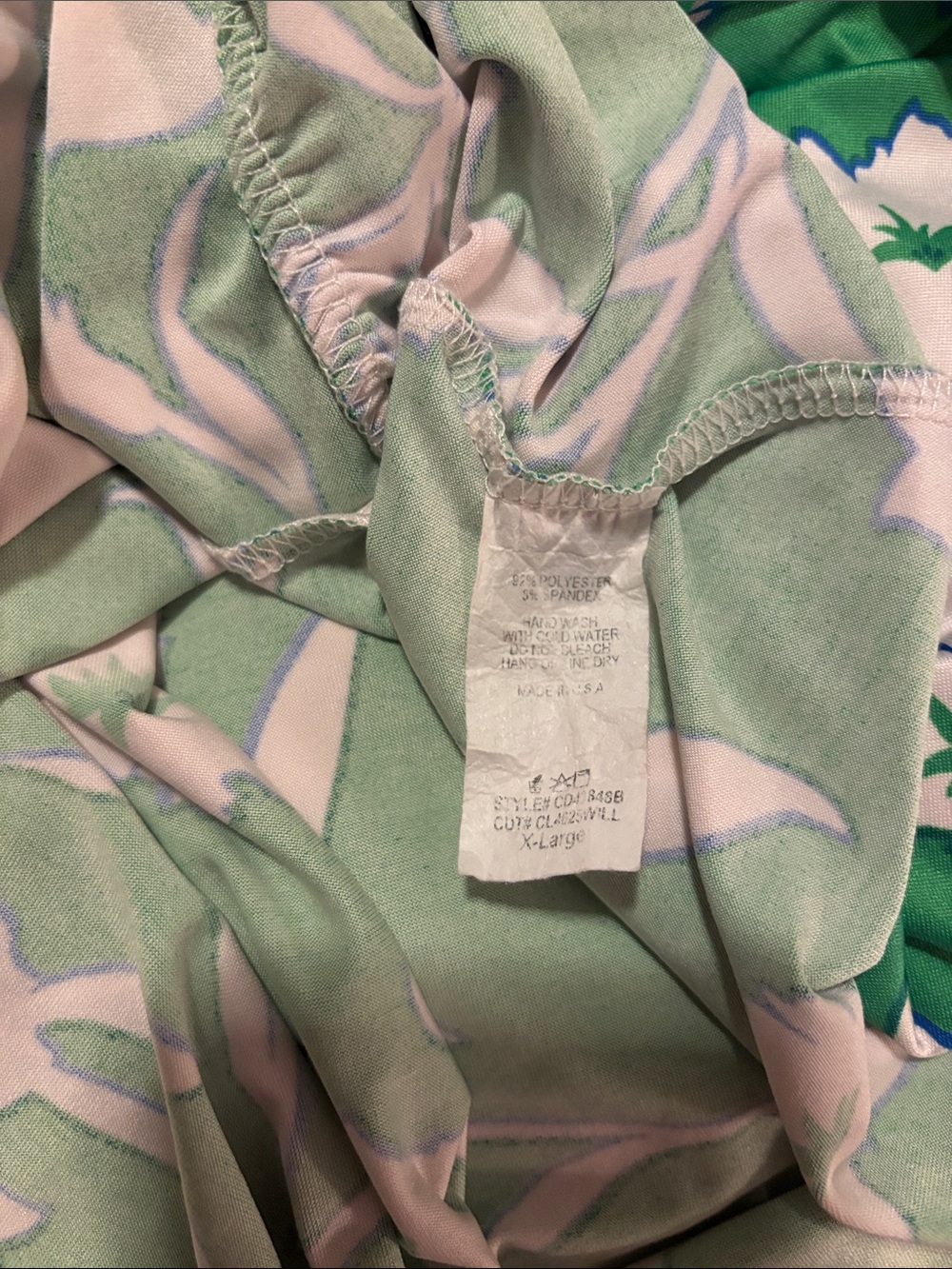 Celeste Green Maxi Dress with White Floral Print - Picture 4 of 5